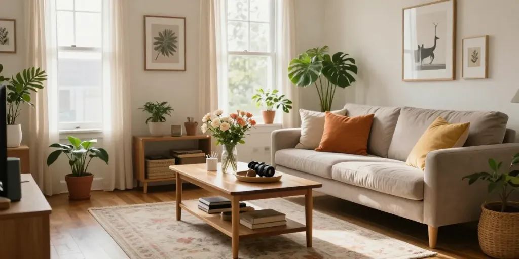 Stylish living room decor showcasing the essence of Home The Spruce design.